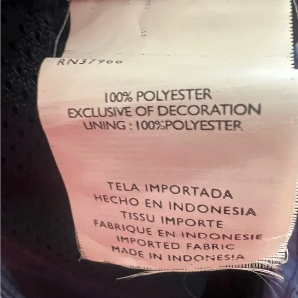 Nike Tropical Print Blue 8” Inseam Swim Trunks - Picture 8 of 8